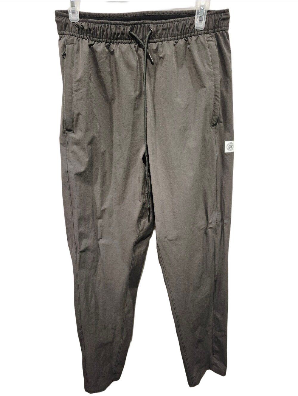Reigning Champ Men's Technical Stretch Track Pants Charcoal Grey Size M RC-5496